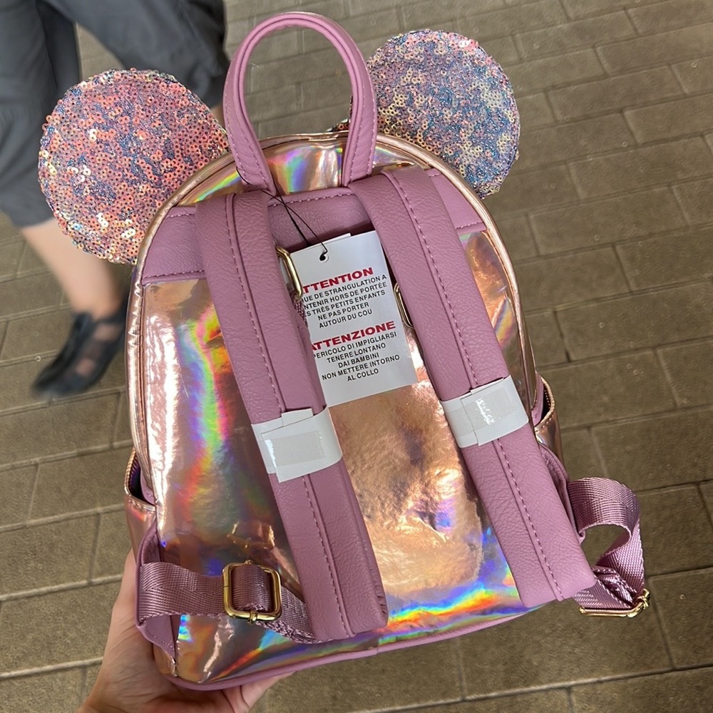 Disney 50th iridescent loungefly